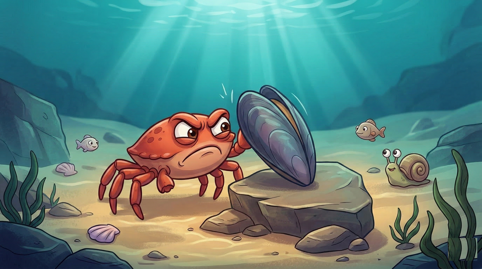 Il flashback comico del Granchio Totore